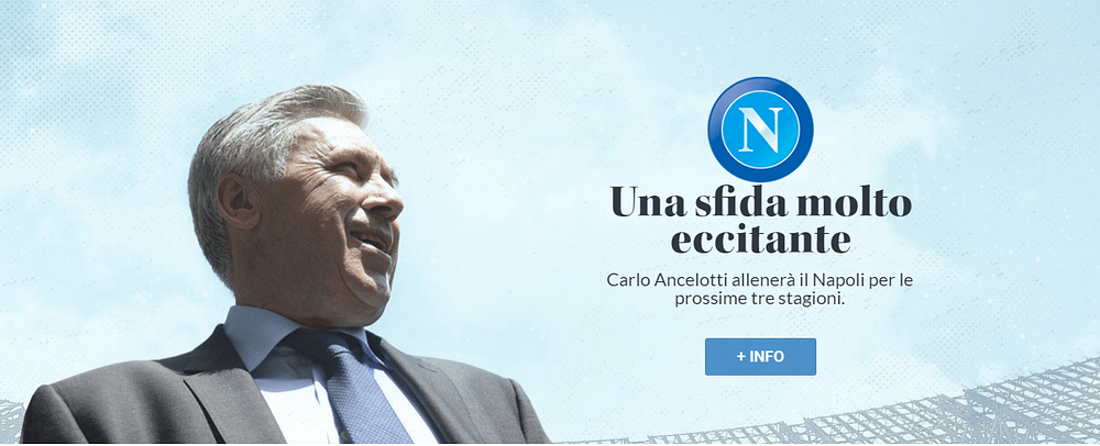 Carlo Ancelotti sito ufficiale