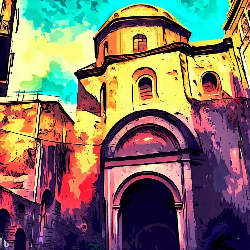 le chiese dei quartieri spagnoli a Napoli